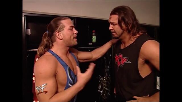 Rob Van Dam backstage Kanyon (Raw 24.09.2001)