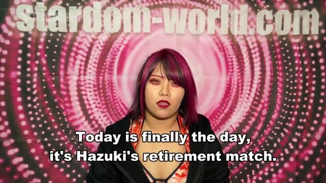 Нацуко Тора срещу Хазуки - Последният мач на Хазуки (Стардом: Крайногодишен Климакс)