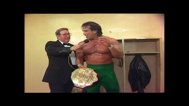 Ricky Steamboat New NWA World Heavyweight Champion