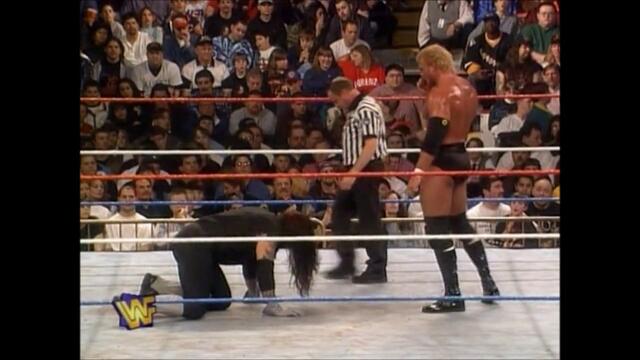 WWF The Undertaker vs Sycho Sid from WrestleMania XIII 2/2