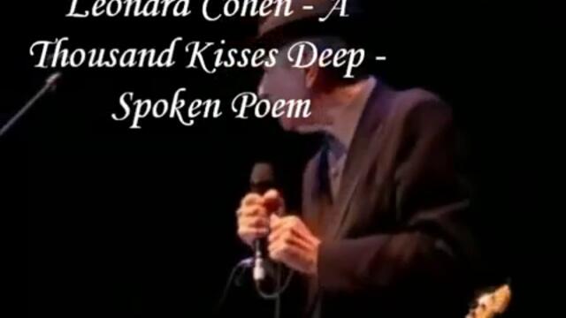 бг.текст / Leonard Cohen - A Thousand Kisses Deep