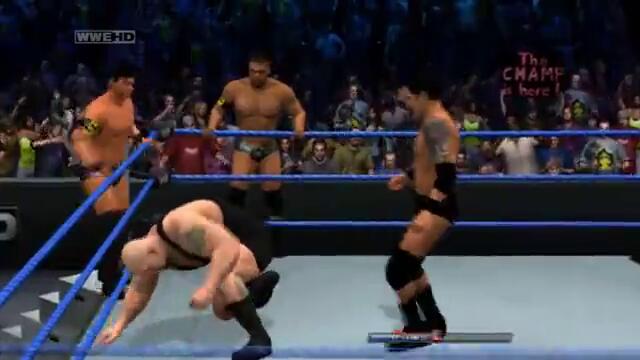Wwe SvR11 - The Nexus vs. John Cena &amp; Sheamus &amp; Big Show Част 2/2