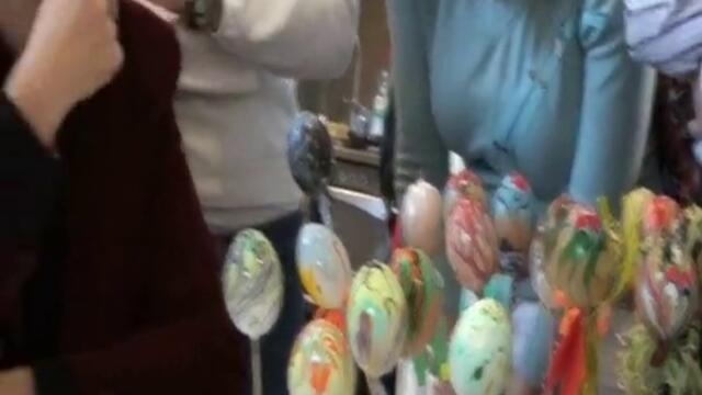 Боядисване на Яйца с Ебру - Как се Прави !