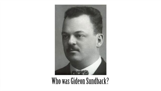 Гидеон Съндбек / Gideon Sundback  / History of the Zipper