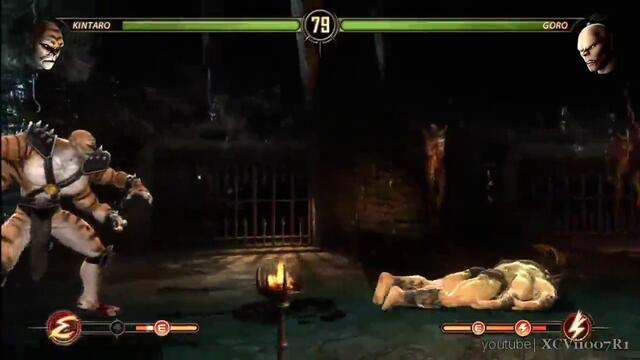 Mortal Kombat 9 (2011) - Kintaro vs Goro_(720p)