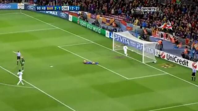 2-2 Barcelona - Chelsea - Гола на Torres и оргазъма на Gary Neville