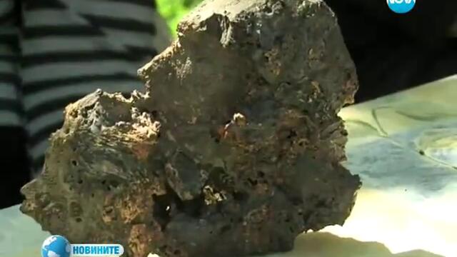 Метеорит падна в Струмяни