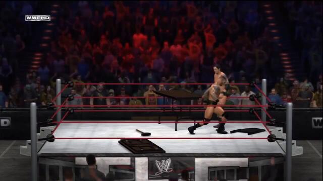 Wade Barrett vs. Randy Orton at TLC 2011 - Tables Match (WWE 12 Game)