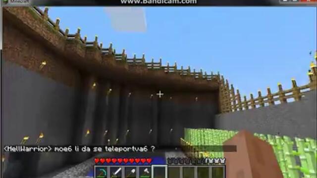 Minecraft 01 - Моята пистън къща