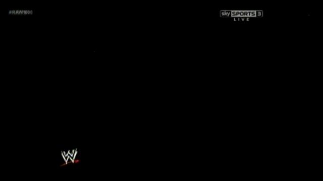 Undertaker Return's and Help To Kane - WWE Raw 23/07/12 1000th Episode