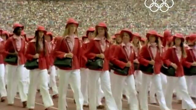 Откриване на Олимпиадата  - Лондон - 2012 г. -  Lighting the Olympic cauldron - Montreal 1976 Olympic Games Opening Ceremony