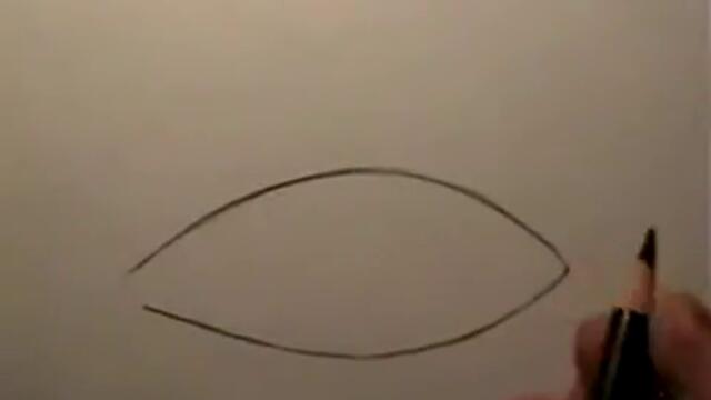 Как да Нарисуваме Реалистично Око - How to Draw a Realistic Eye