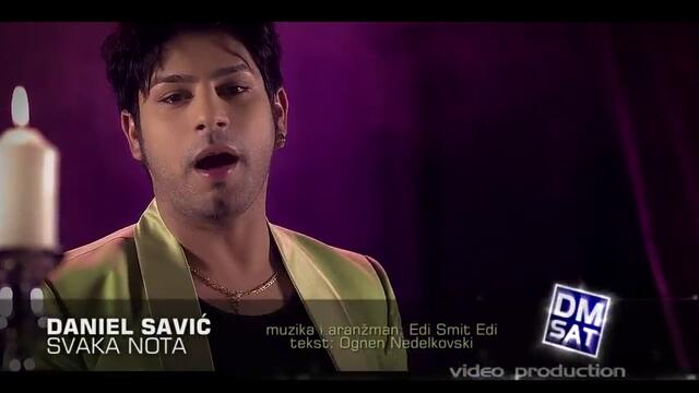 Daniel Savic - Svaka nota (Official Video) 2012