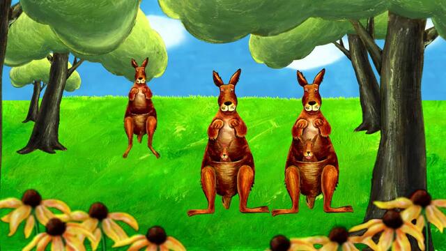 Хвърчило и Кенгуро - Kite &amp; Kangaroo -  Alphabet - Английски за Деца