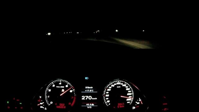 Българин развива 333 km/h c Audi Rs6