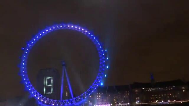 Честита Нова Година 2013 от Лондон