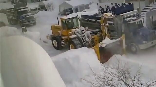 Как да почистим голям сняг - 2013 г.