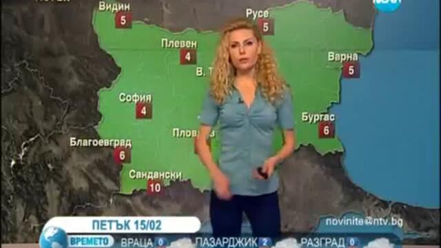 NOVA Weather forecast Bulgaria - 15.02.2013 (13:25)