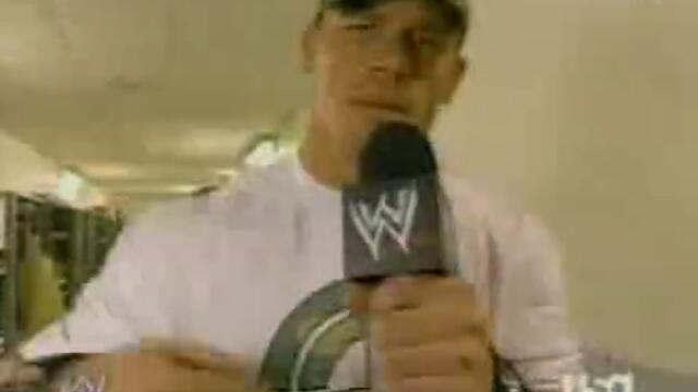 WWE John Cena се подиграва на кечисти