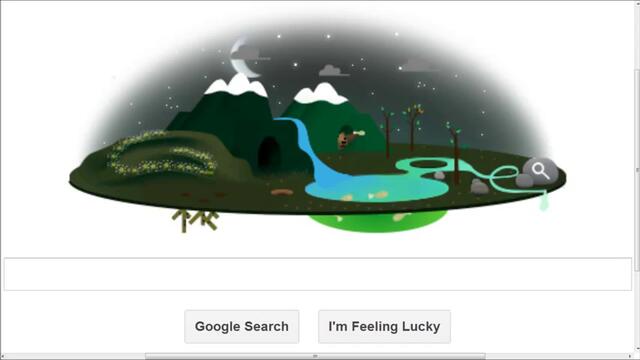 Ден на Земята с Гугъл - Earth Day 2013 Google Doodle music