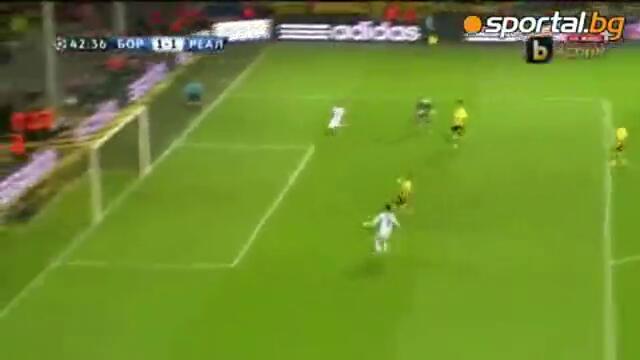 Борусия Дортмунд / Реал Мадрид 4-1 ] - Левандовски прегази Реал Мадрид с цели четири гола