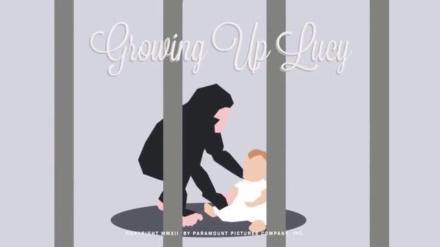 Сол Бас и заглавието на филма Growing Up Lucy - (Saul Bass)