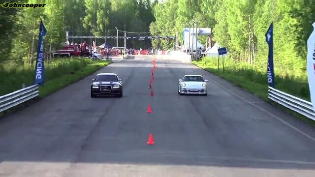 Audi Rs6 Gorilla Racing vs Porsche 911 Turbo Evotech