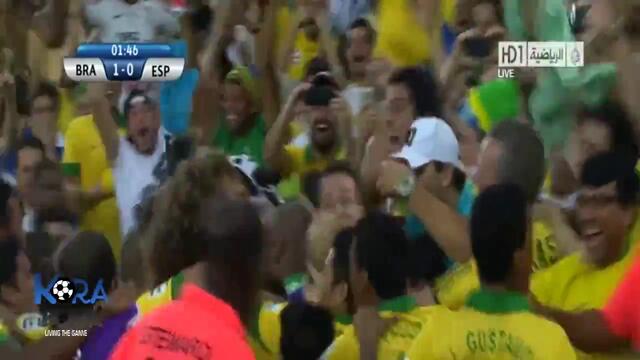 Купа на конфедерациите - Финал! Бразилия срещу Испания 3:0