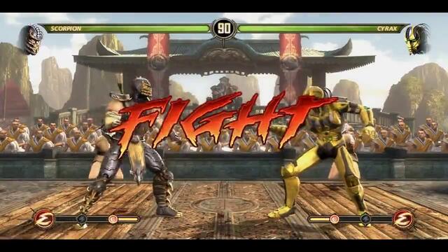 Mortal Kombat 9 - Scorpion vs Cyrax