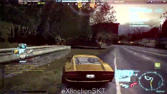 Need For Speed World - Construction Route - Lamborghini Miura Concept by extinction Skt