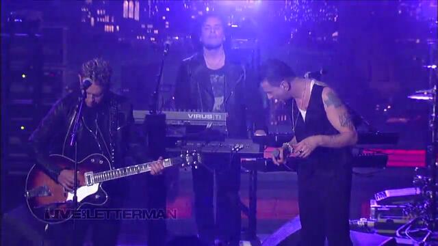 Depeche Mode - Personal Jesus [Live on Letterman]