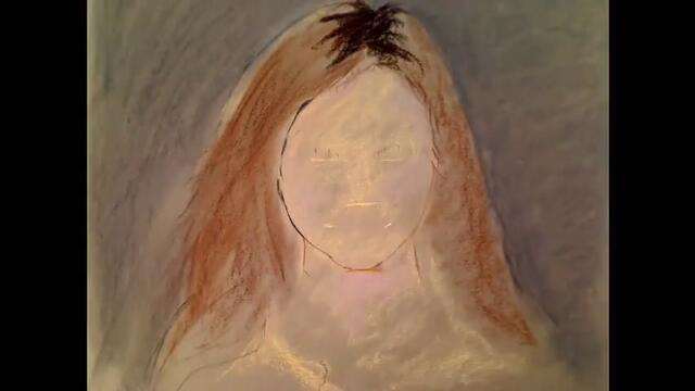 Рисунка - портрет на жена ,оживява пред теб ,красота !