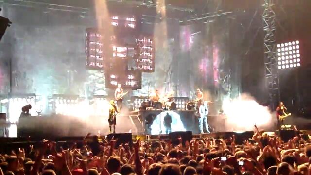 Rammstein - Ich Will (live in Sofia 26.07.2013)