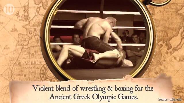 10 Брутални древни спорта