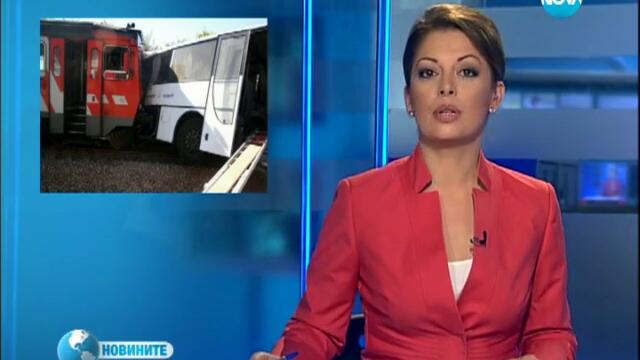 Влак удари автобус в Хърватия, има ранени
