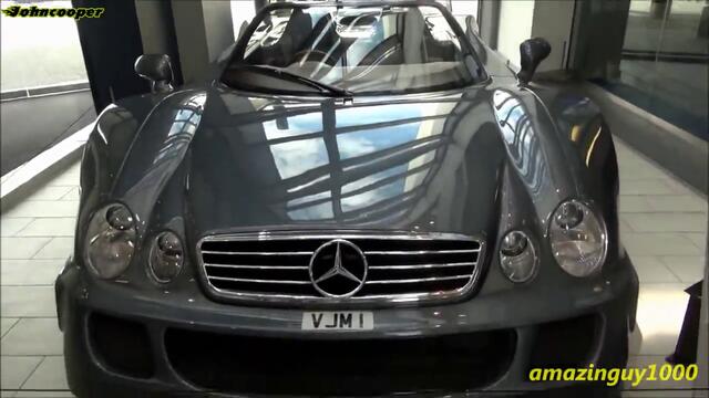 1 от 6 в света - Mercedes Clk Gtr Roadster