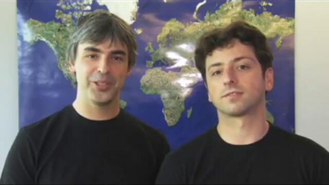 Сергей Брин и Лари Пейдж - GOOGLE - Larry Page and Sergey Brin