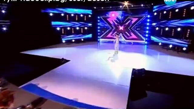 Рапър изуми журито със стила си - X Factor 2 Bulgaria (13.09.2013)
