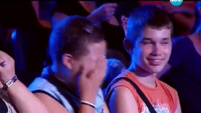 Момчето изуми журито с ужасният си глас - X Factor 2 Bulgaria