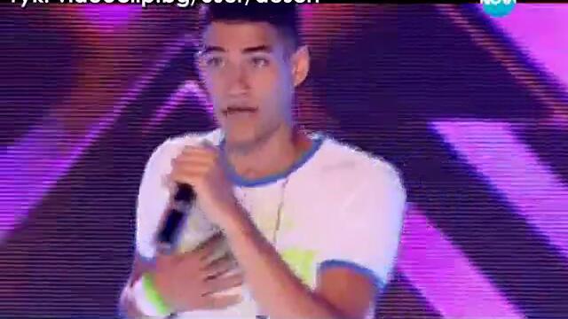 Баскетболиста певец взриви журито на X Factor Bulgaria (13.09.2013)