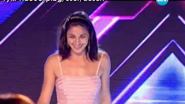 Млада красавица шокира журито на X Factor 2 Bulgaria (17.09.2013)