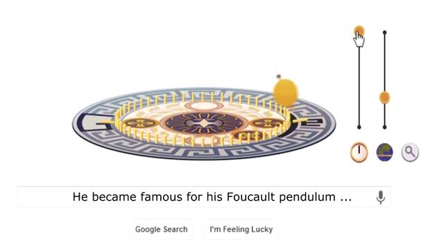 Леон Фуко (Lеon Foucault) е френски физик в Google