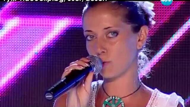 Ненормална участничка шокира журито - X Factor 2 Bulgaria (17.09.2013)