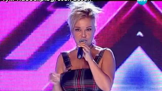 44-годишна жена изуми журито на X Factor 2 Bulgaria (20.09.2013)