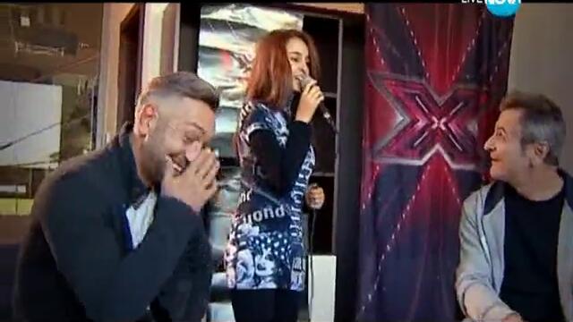 Ана - Мария Янакиева - X Factor: Live концерт - 25.10.2013 г.
