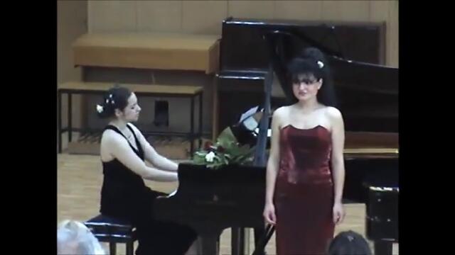 Музикално училище - An. Dvorak - Song to the Moon from Rusalka (Neli Necheva, soprano)