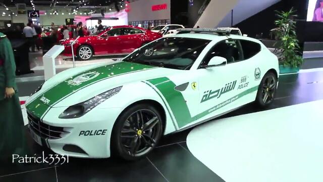 Най-невероятните полицейски автомобили в Дубай