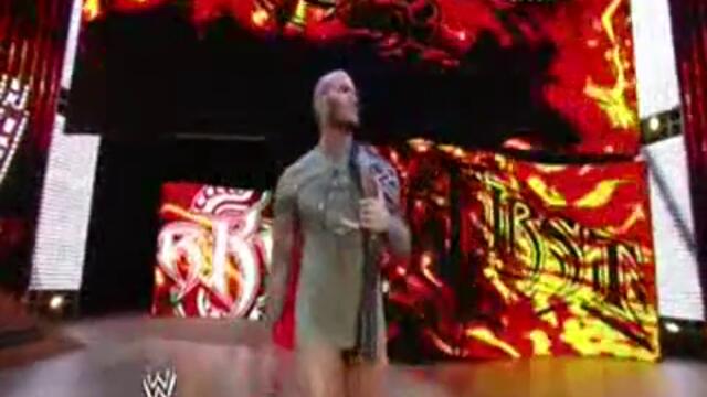 Randy Orton vs John Cena ( Tlc 2013 - Tlc match ) победителя взема и двете титли - Raw 251113 vs H