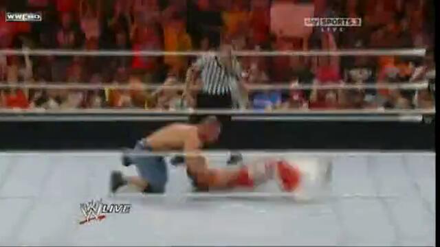 WWE Raw - John Cena New Wwe Champion Cm Punk Returns to Raw 25/07/2011