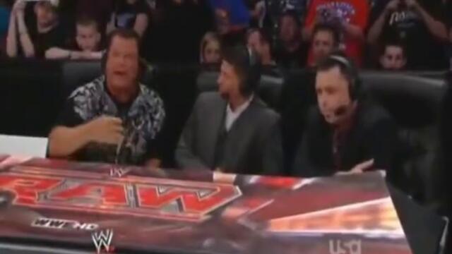 WWE Raw - John Cena и Rey Mysterio срещу R-truth и Cm Punk
